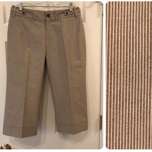 Women’s Banana Republic Contour Fit Stretch Cotton Capris